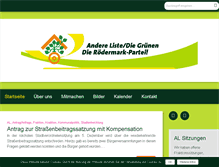 Tablet Screenshot of al-gruene.de